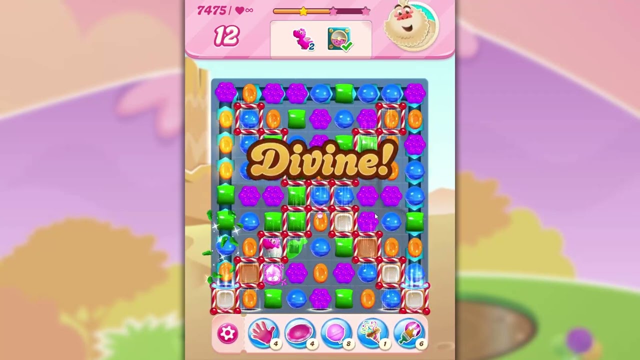 Candy Crush Saga Level 7475