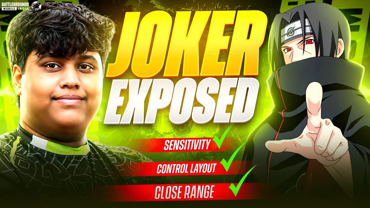 SOUL JOKER EXPOSED ⚠ Secret Sensitivity, Controls, Gamesense and 1v4 Decoded 🔥 BGMI Tips & Tricks