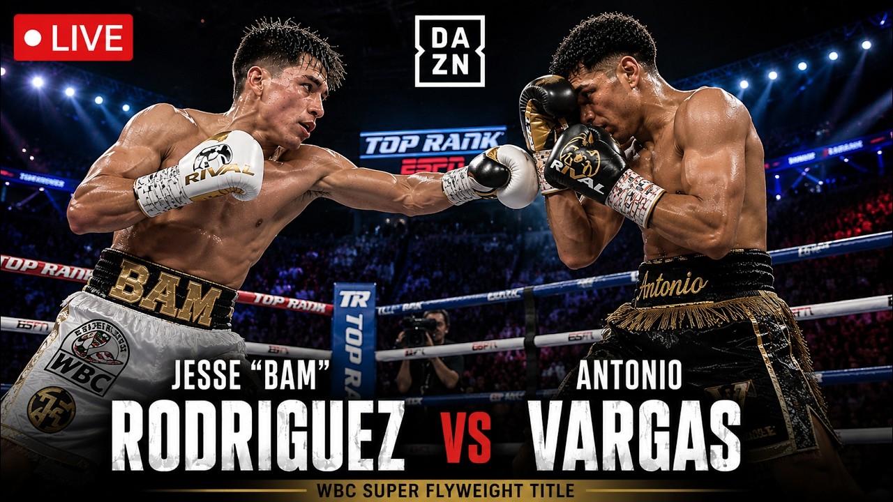 Jesse “Bam” Rodriguez vs Antonio Vargas FULL FIGHT Breakdown | LIVE Fight Updates & Analysis!