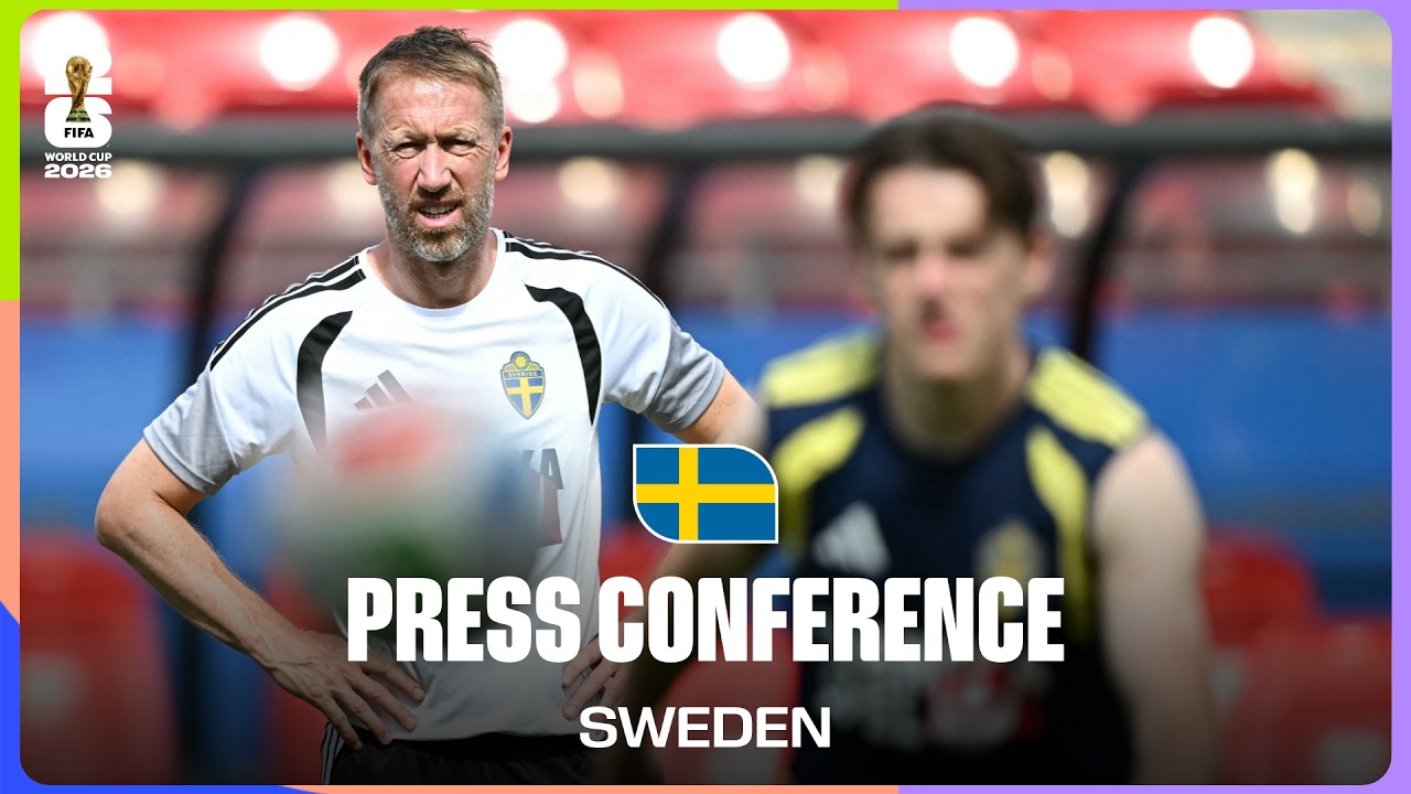 Sweden On Playing Tunisia | Graham Potter & Victor Lindelof Take Questions