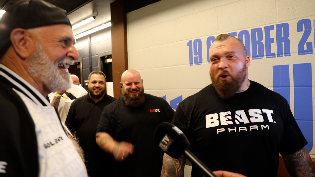 Eddie Hall to John Fury - 'I'M SCARED OF YOU!!' AFTER Tommy Fury fight