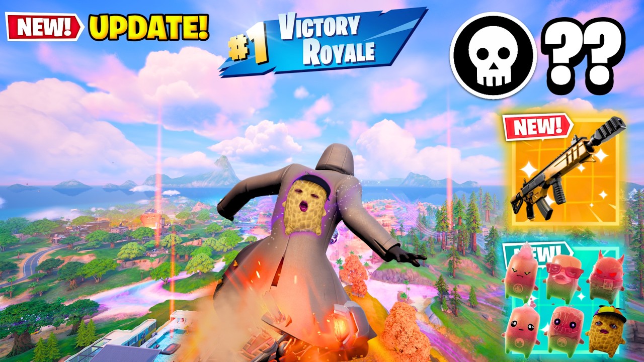 ALL MYTHIC AND EXOTIC GUNS (NEW! Fortnite Chapter 7 Season 3)