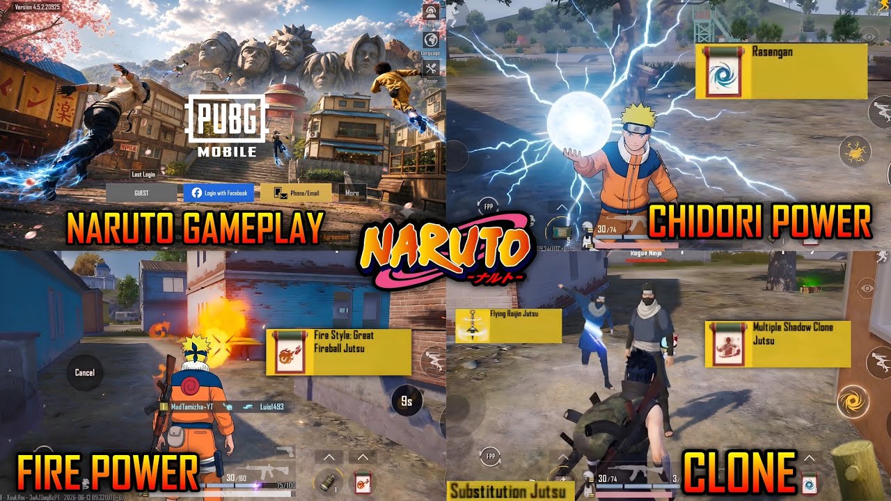 Naruto Theme Mode Gameplay | Naruto Powers Gameplay | Ninja Run | RASENGAN JUTSHU | CHIDORI | Fire