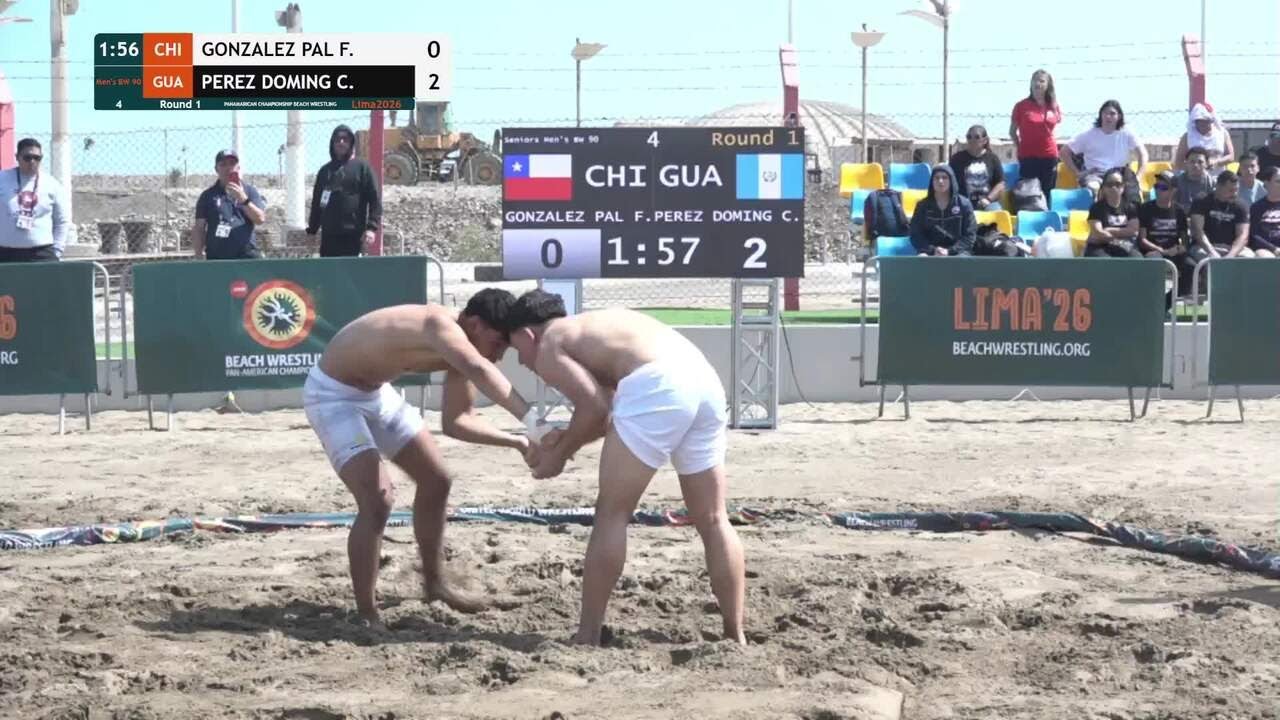 Franco Javier Ignacio GONZALEZ PALMA (CHI) vs. Cristhoper Alexander PEREZ DOMINGUEZ (GUA) • Round 1