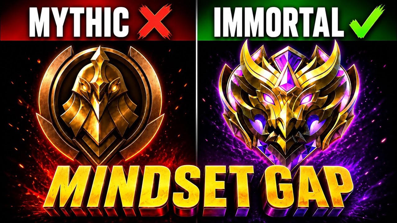 MYTHIC VS IMMORTAL PLAYERS MINDSET | MOBILE LEGENDS MIX MONTAGE