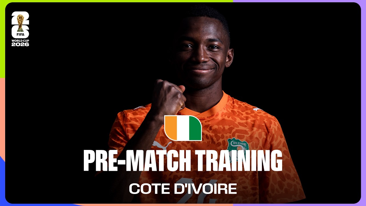 Cote d'Ivoire Train Before Ecuador