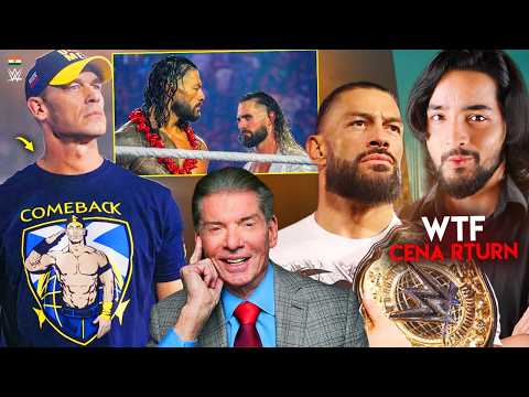 Oye John Cena Return😲...Vince McMahon, Roman Reigns, Randy Orton, John Cena, Drew McIntyre