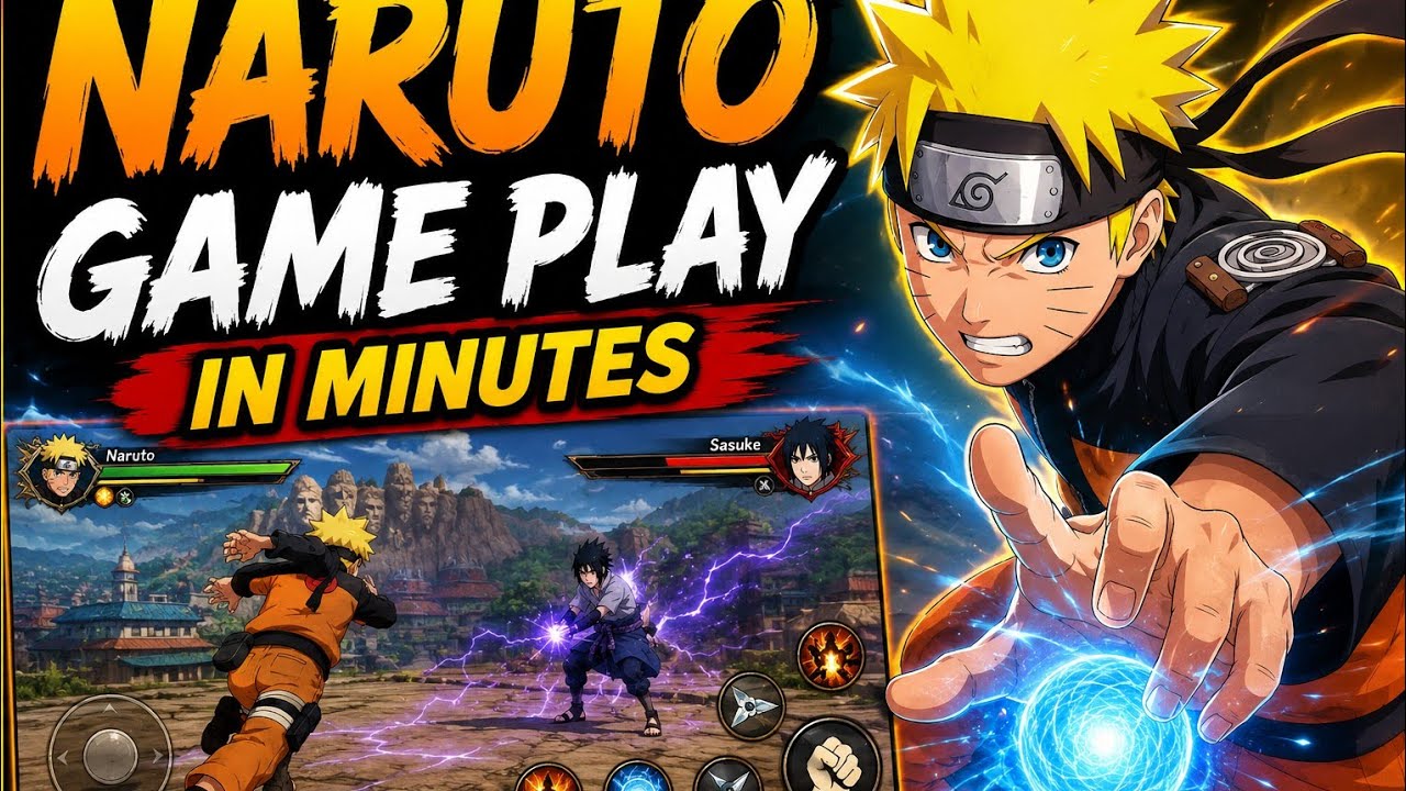 The most popular games on Naruto ЁЯШ▒ || #naruto #like