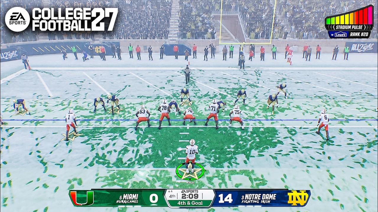 College Football 27 OFFICIAL Gameplay