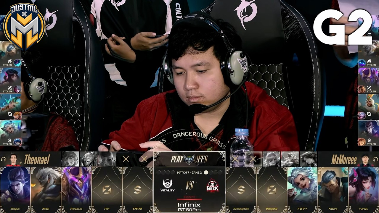 BTR vs GEEK - GAME 2 | Playoffs | MPL Indonesia Season 17
