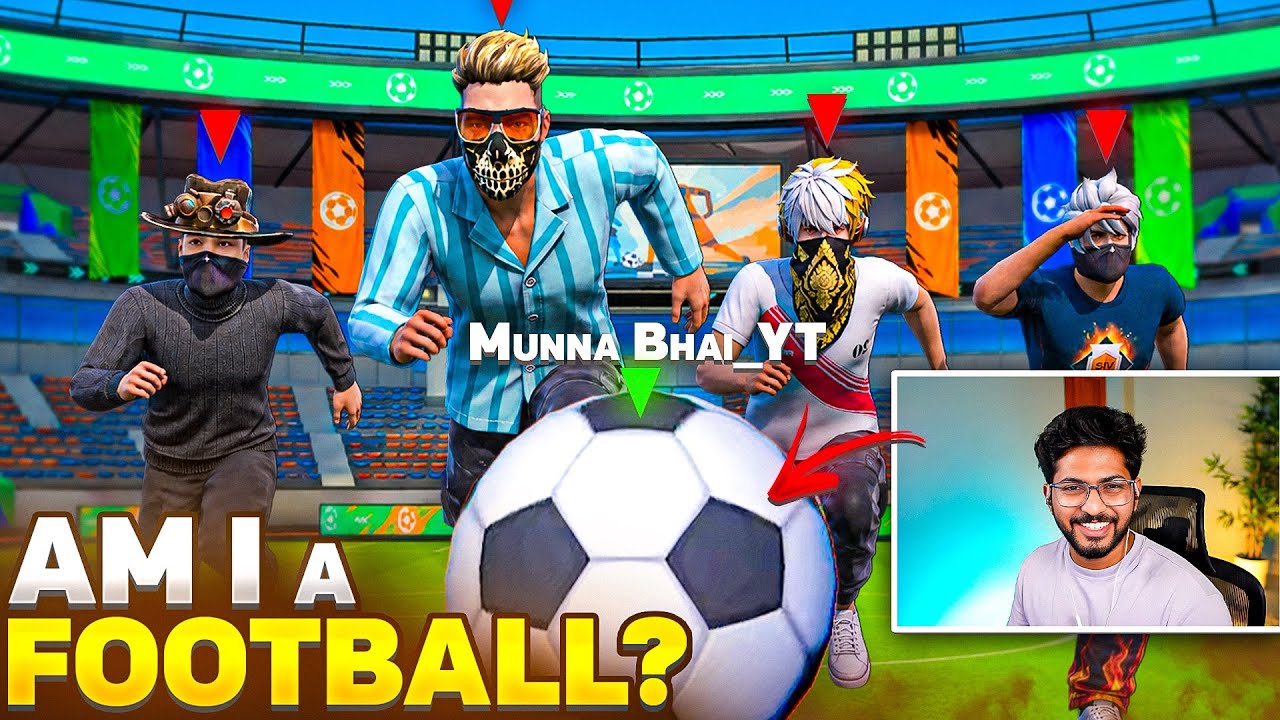 I Turned Into a Football in Free Fire 😂⚽ - Free Fire Telugu - MBG ARMY