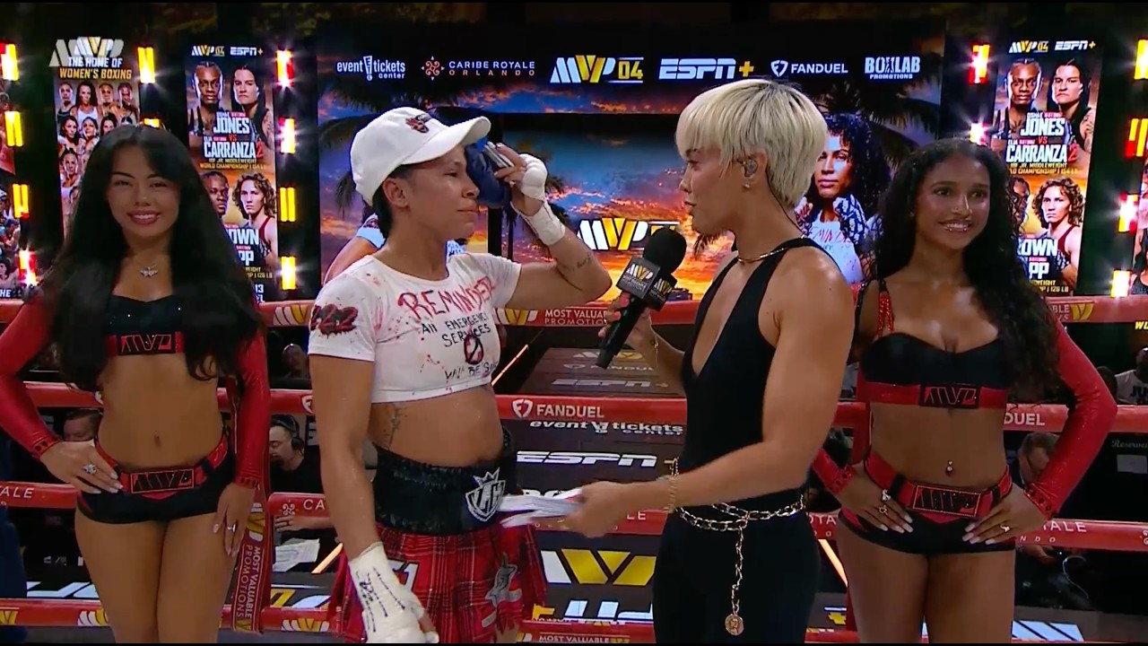 LEANNA CRUZ - POST-FIGHT INTERVIEW | MVPW-04