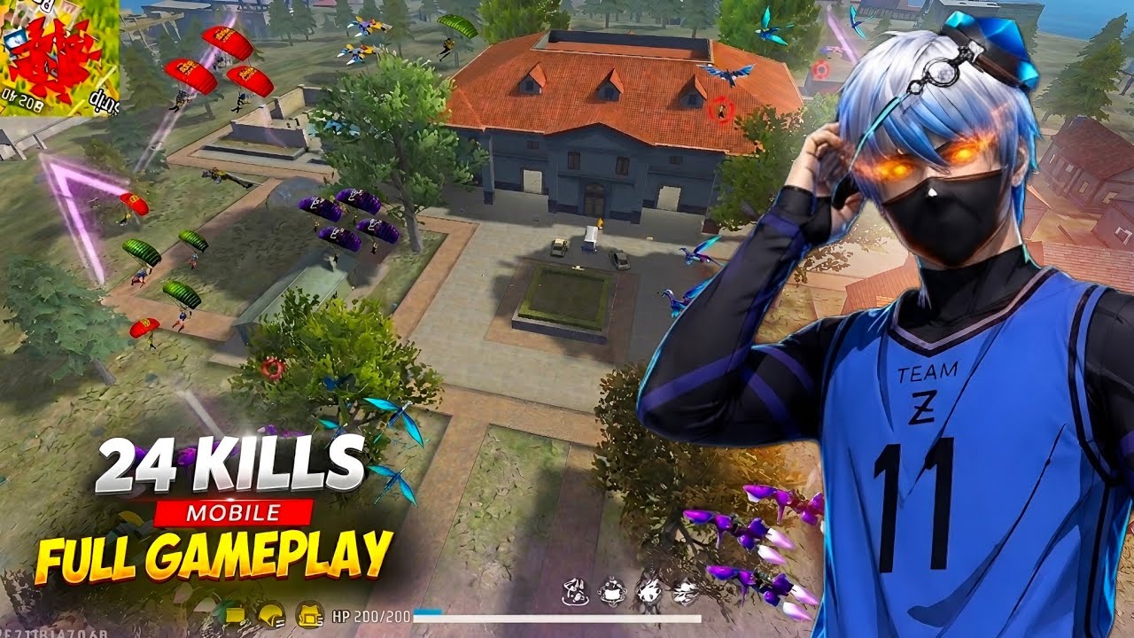 MASTER LOBBY 🤯 99% Headshot🎯 24 Kills 🔥| Full Gameplay | Mobile 📱 Free Fire Max