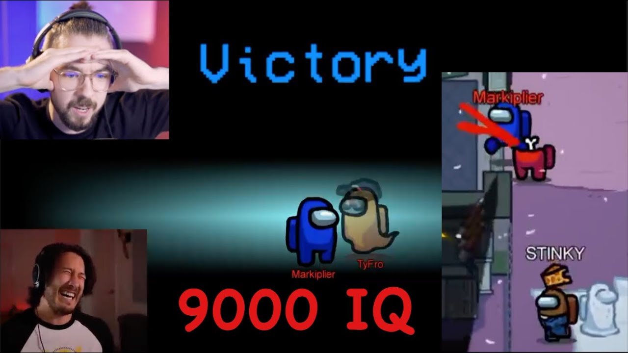 Markiplier DID THIS RIGHT IN FRONT of jacksepticeye and GETS AWAY with IT | Among Us background