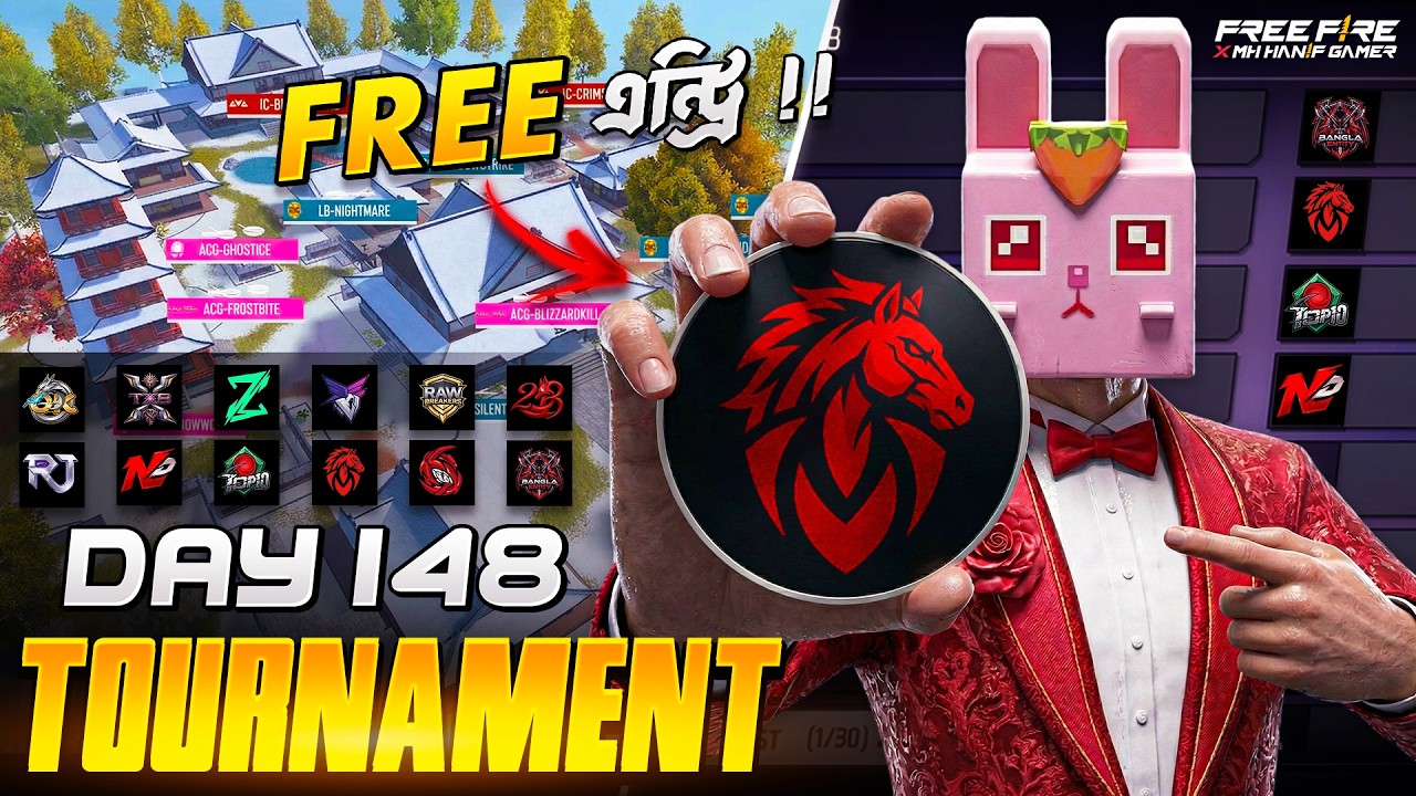 FREE FIRE TOURNAMENT 2026 | Day 148 | FF Live Bangladesh