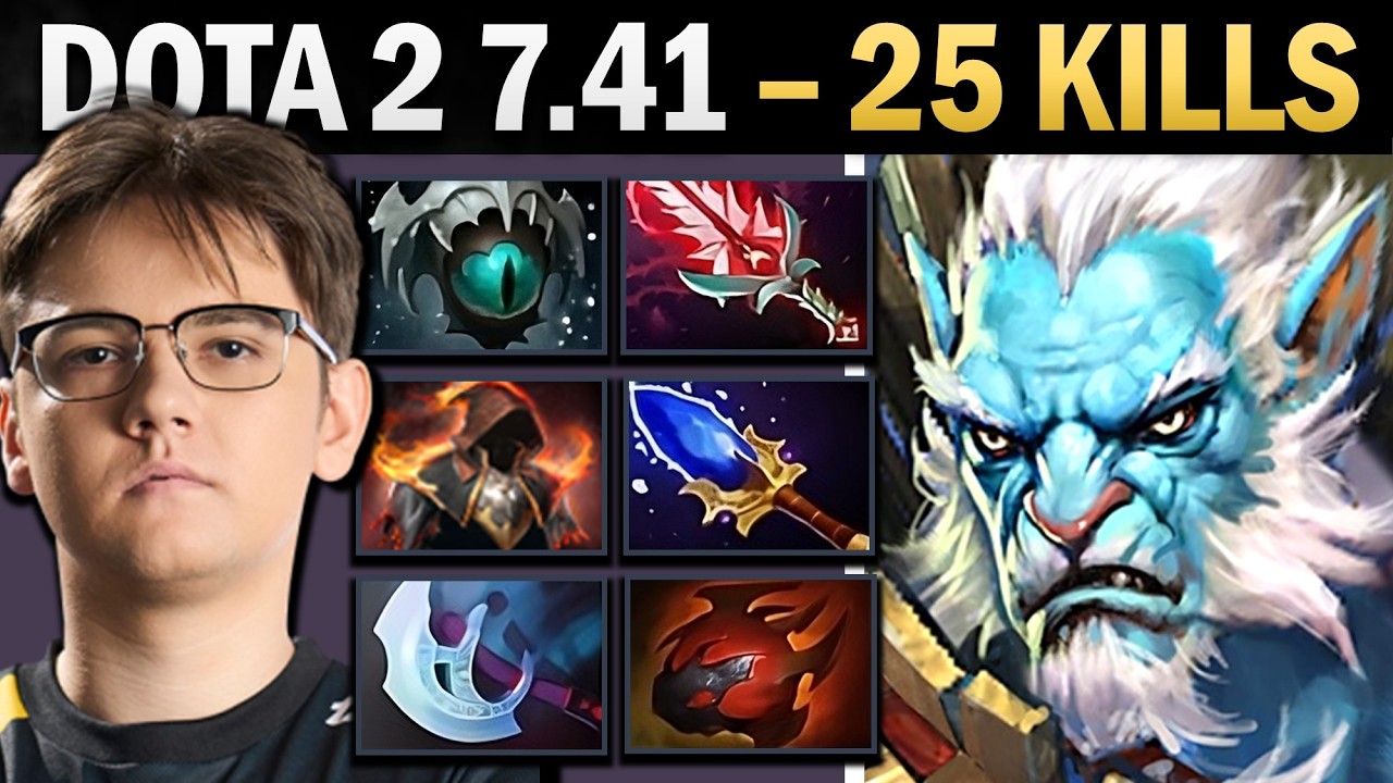 Phantom Lancer Dota 2 7.41 with Skadi and 1000 GPM - Dota Gameplay