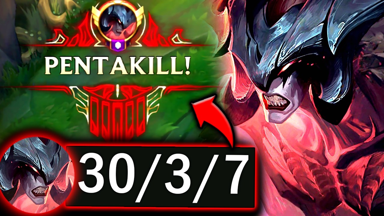 AATROX TOP BUT I 1V5 AND GET A PENTAKILL! (NEW AATROX BUFFS) - 2026 Aatrox TOP Gameplay Guide