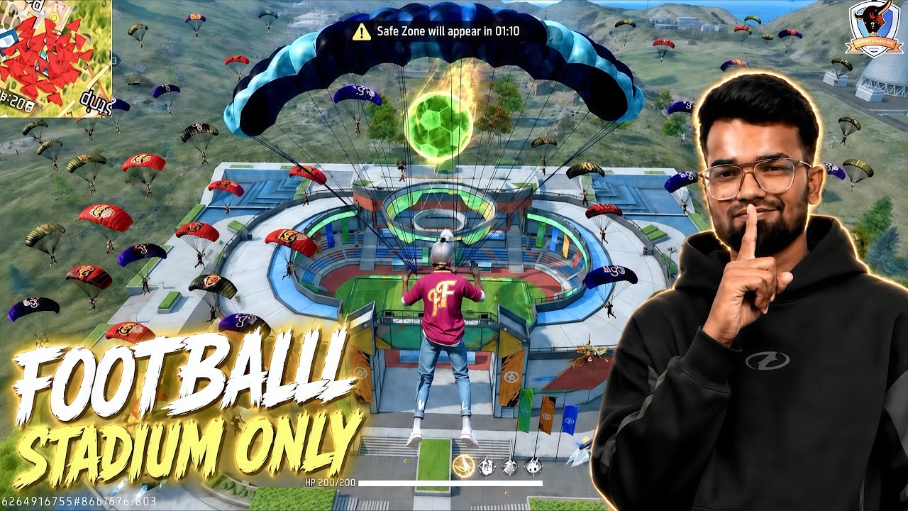 😱 தரமான GAMEPLAY 😱 || NEW FOOTBALL STADIUM BR RANKED GAME PLAY FREE FIRE || GAMING TAMIZHAN