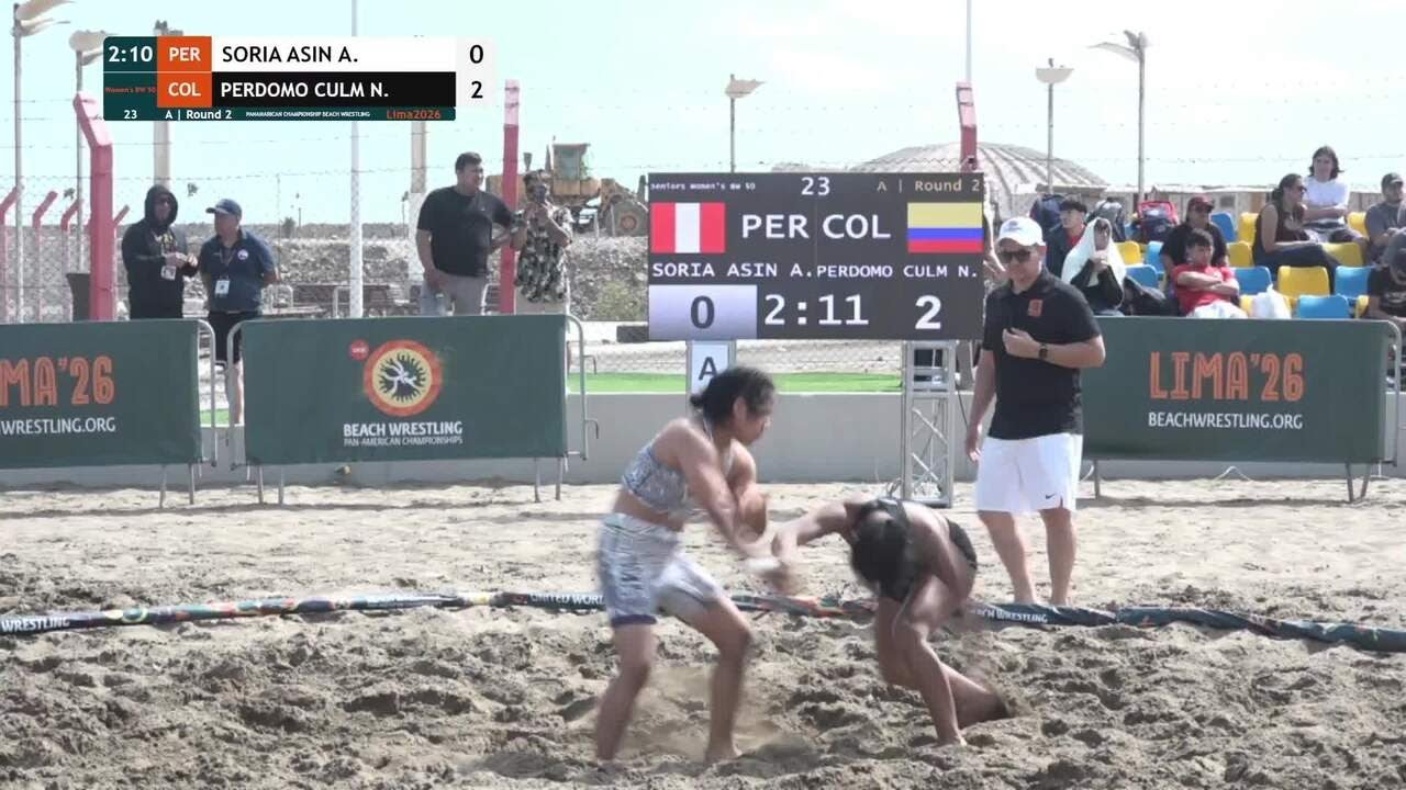Arantxa Gianinna SORIA ASIN (PER) vs. Natalia PERDOMO CULMA (COL) • A | Round 2 • Women's BW 50Kg