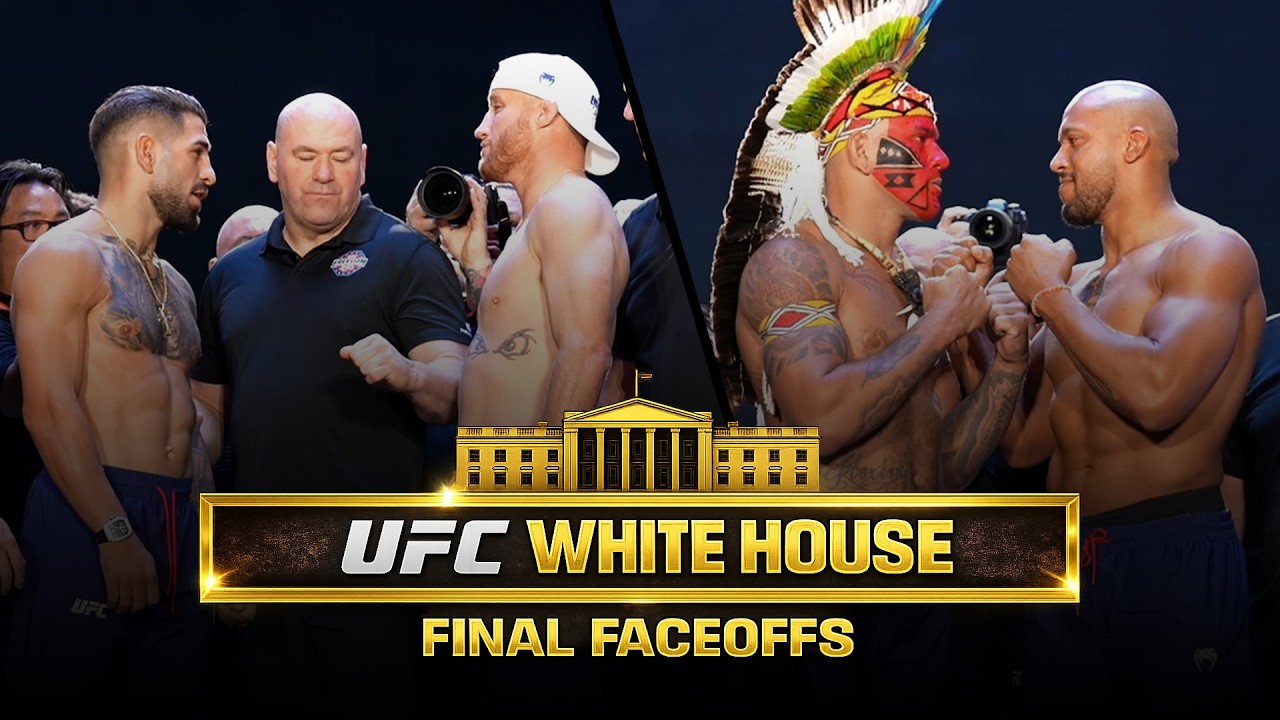 UFC White House Final Faceoffs | UFC Fredom 250 | MMA Fighting