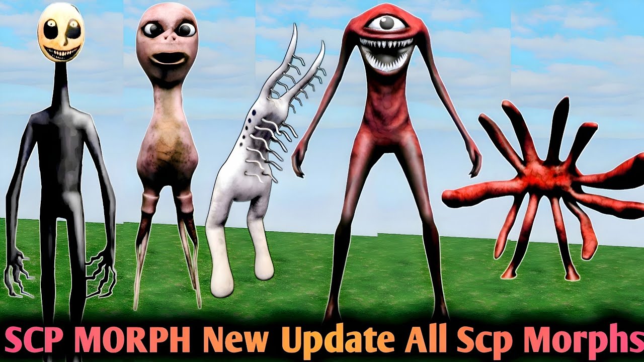 TREVOR HANDERSON Update | How To Get All 4 New Scp Morphs Badges In Roblox SCP MORPH