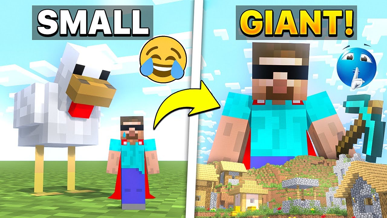 Minecraft But I Can BECOME A GIANT! background
