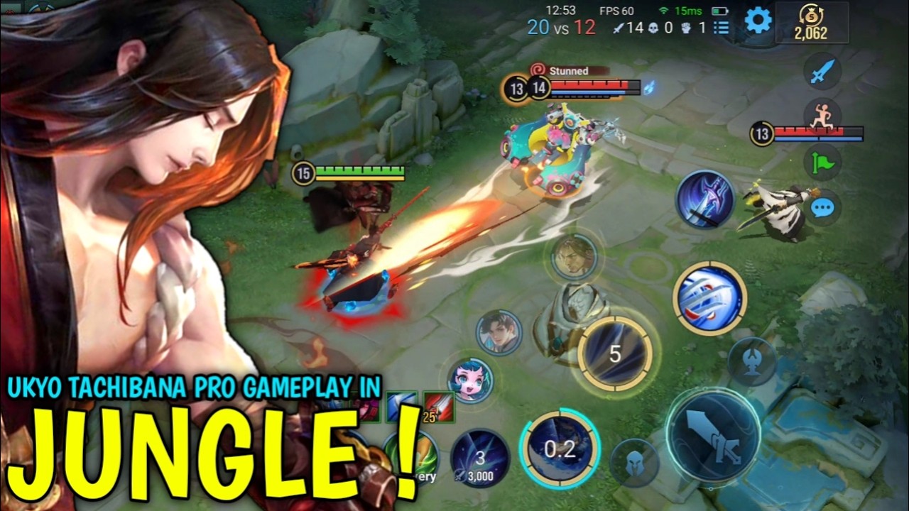 Honor Of Kings : Ukyo Tachibana Pro Gameplay | Jungle Build Ukyo Tachibana - HOK