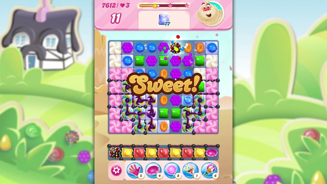 Candy Crush Saga Level 7612