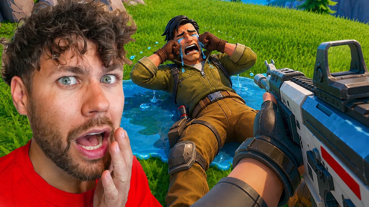 CZY GRACZE MAJĄ JESZCZE UCZUCIA W FORTNITE!? Test na Płaczącego Bambika...