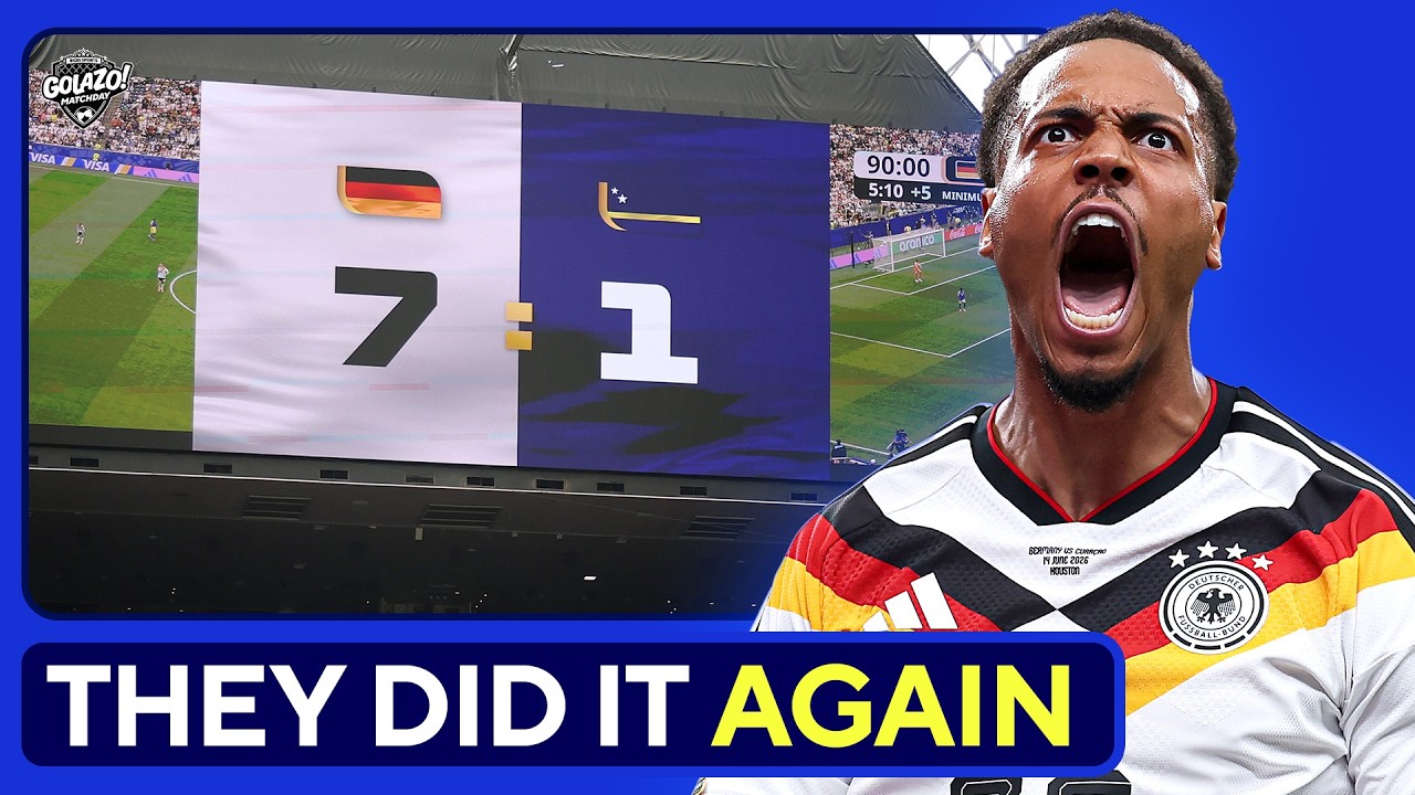 Germany Recreated The 7-1... 🇩🇪 vs. 🇨🇼 Curaçao no match for Germany