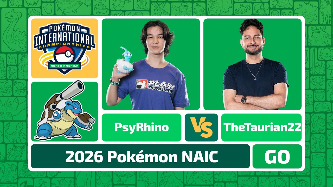 PsyRhino vs TheTaurian22 - Pokémon GO Grand Finals | NAIC 2026