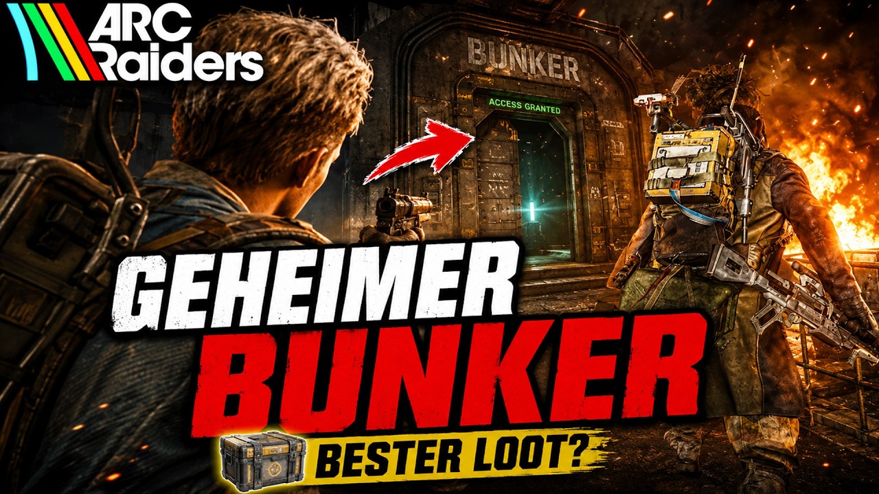 Der GEHEIME BUNKER in ARC Raiders - Mit Fremden auf Loot-Jagd - ARC RAIDERS