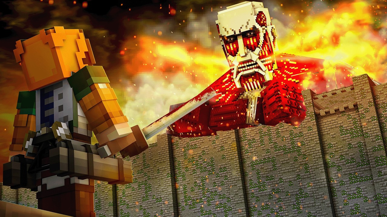 I Secretly Joined 'TITAN ONLY' Minecraft Server..