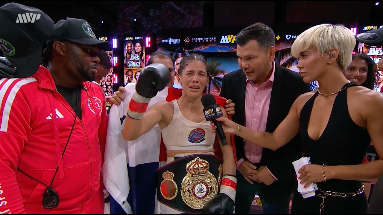 NATALY DELGADO - POST-FIGHT INTERVIEW | MVPW-04