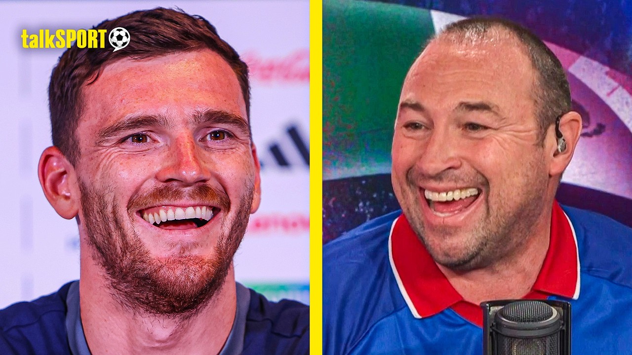 Andy Robertson REACTS to Jason Cundy wearing a Haiti Shirt LIVE ON-AIR after Scotland WIN!