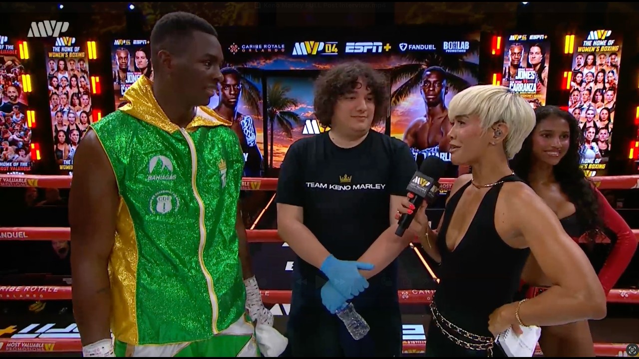 KENO MARLEY - POST-FIGHT INTERVIEW | MVPW-04
