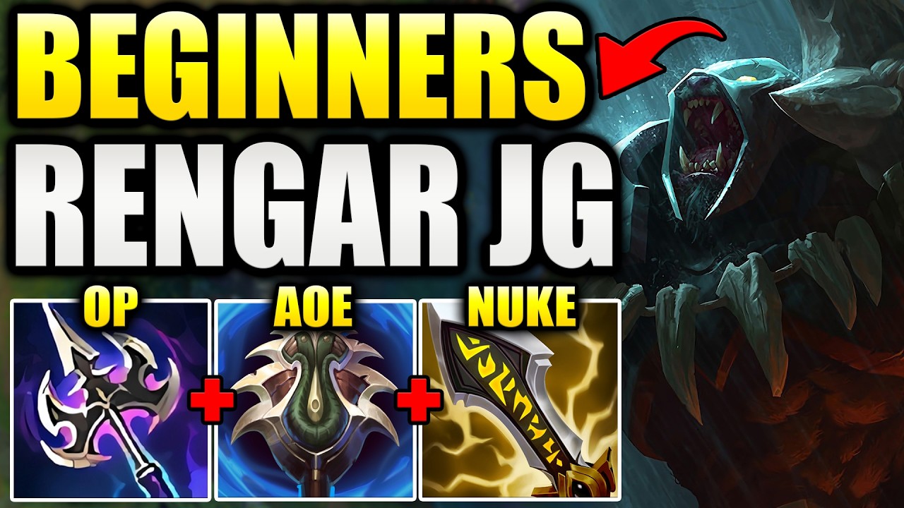 How to RENGAR JUNGLE For BEGINNERS In S16! (Full Guide)