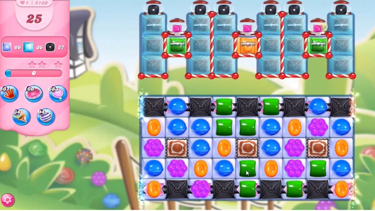 Candy Crush Level 5160 Tricks
