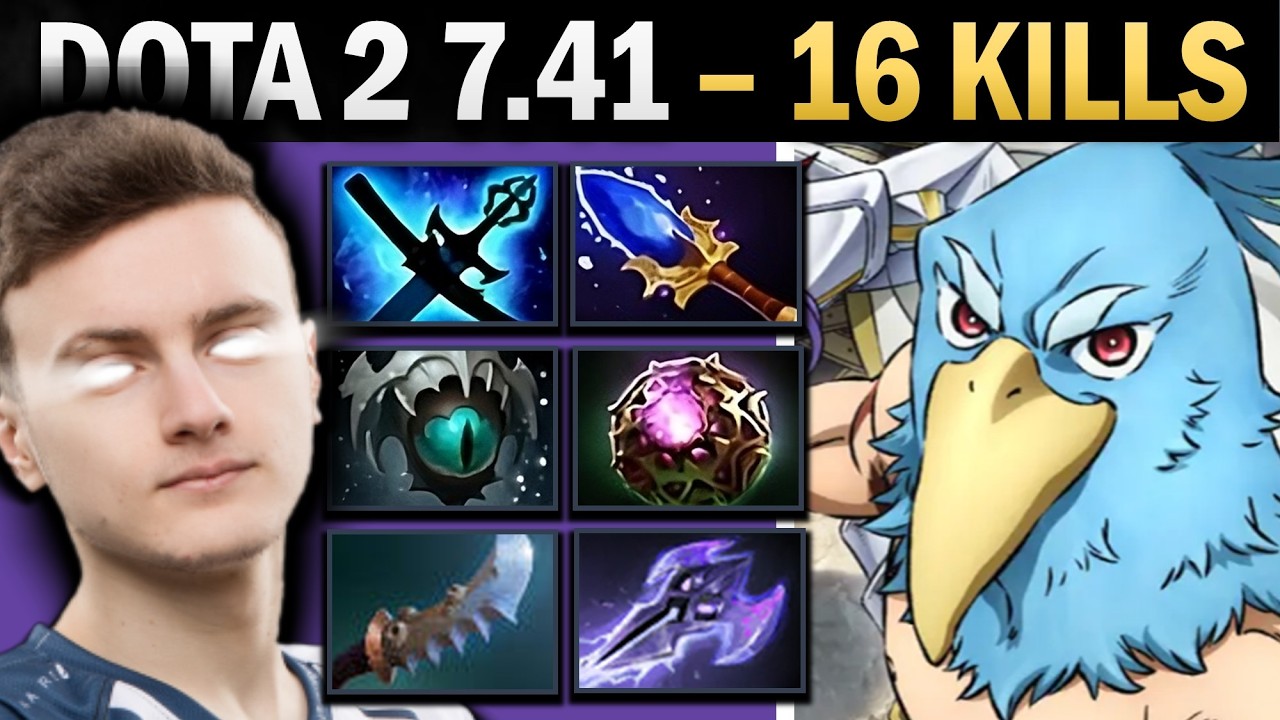 Kez Dota 2 7.41 with Aghanims and Kaya & Yasha - Dota Gameplay