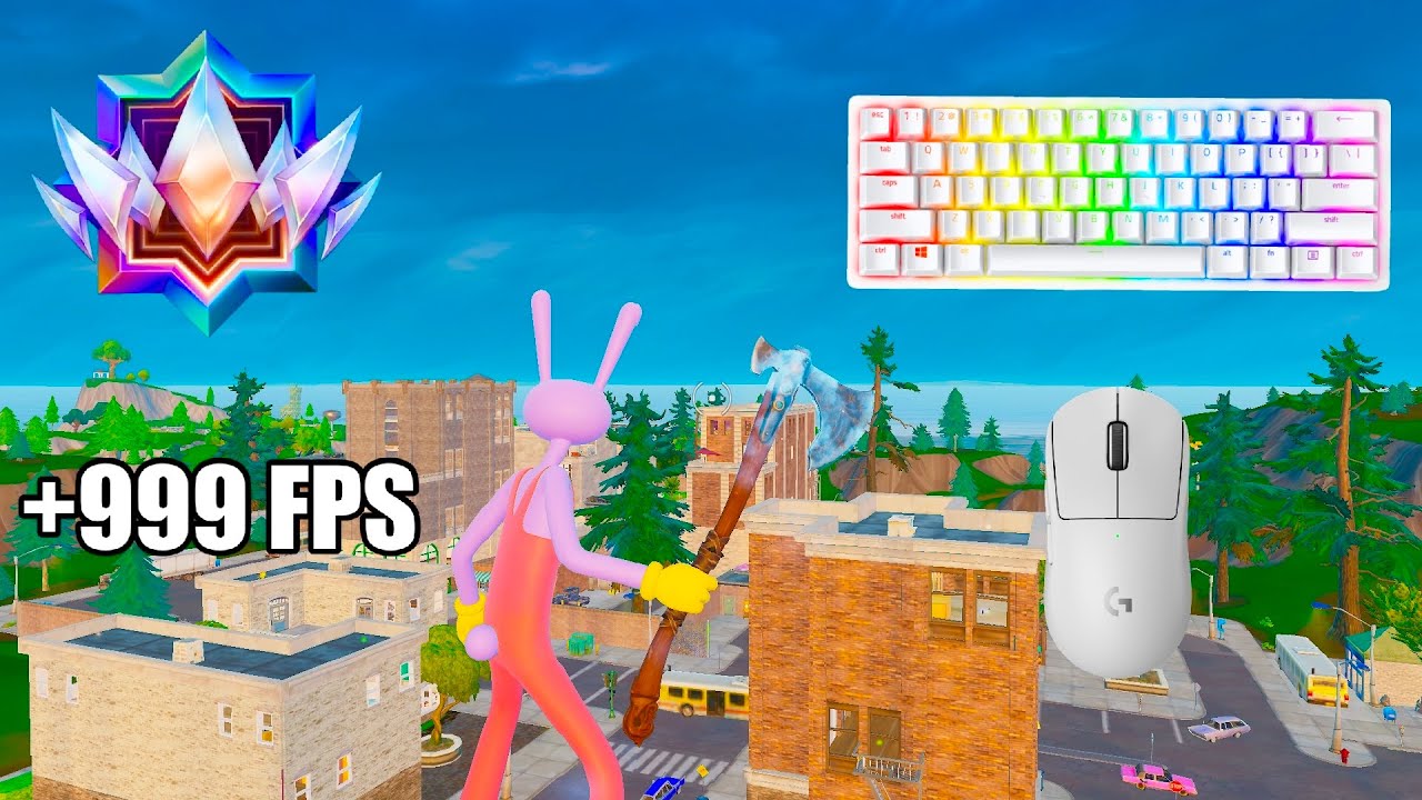 SteelSeries Apex Pro TKL ASMR 😴 Fortnite OG Ranked Reload 🏆 Satisfying Keyboard Fortnite 900 FPS 4K