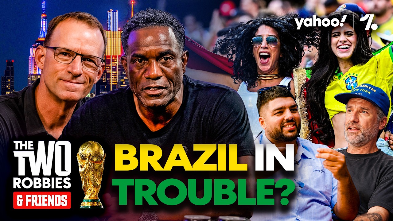 BRAZIL are too WEAK? | NYC celebrates! | The Two Robbies & Friends, presented by Pepsi