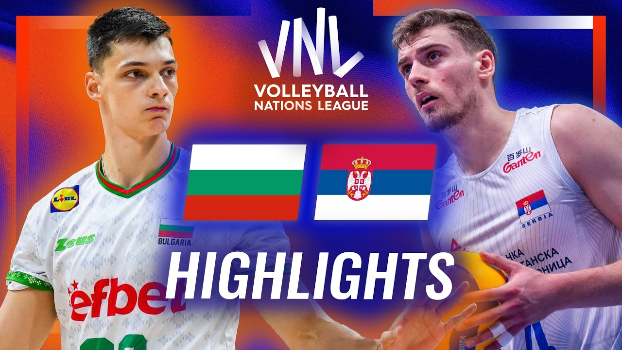 Bulgaria 🇧🇬 vs. Serbia 🇷🇸 - Highlights | Week 1 | Men's VNL 2026