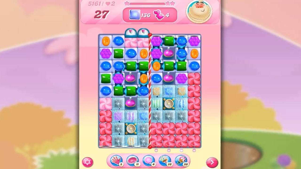 Candy Crush Level 5161 Easy Win