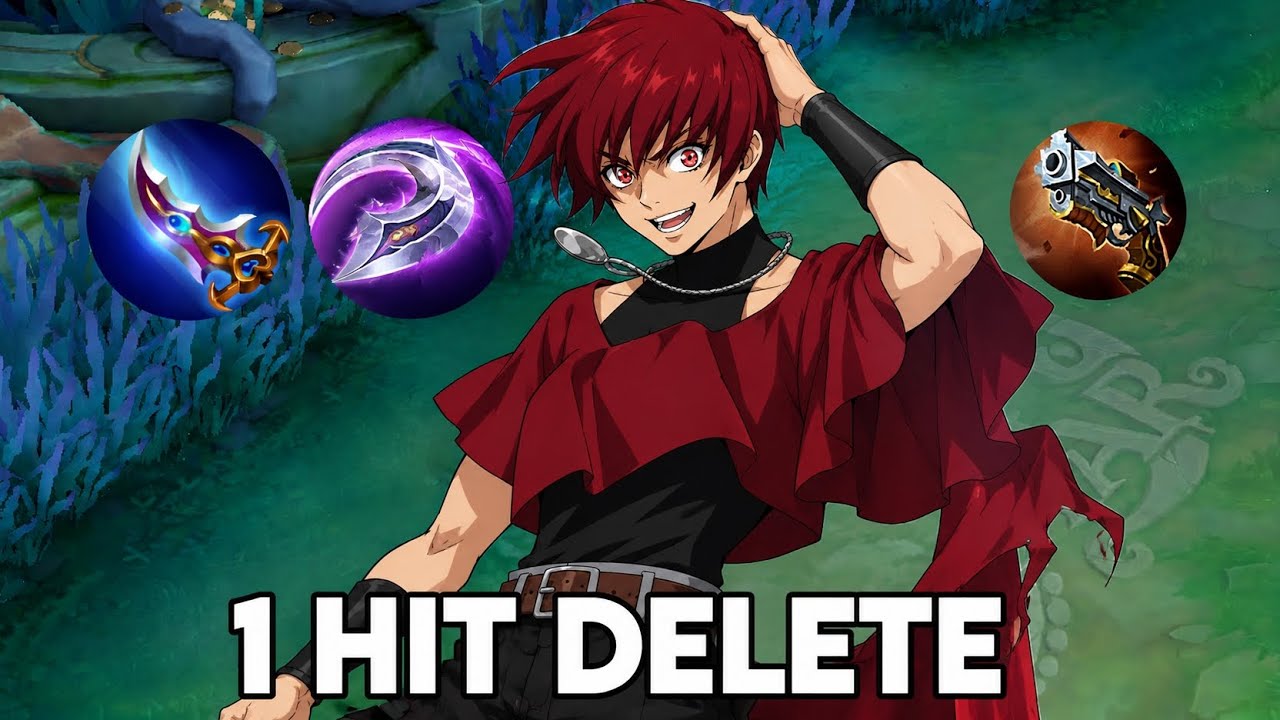 ONE HIT DELETE! DYRROTH NEW JUNGLER BUILD 🤯📈🔥|| MOBILE LEGENDS BANG BANG!