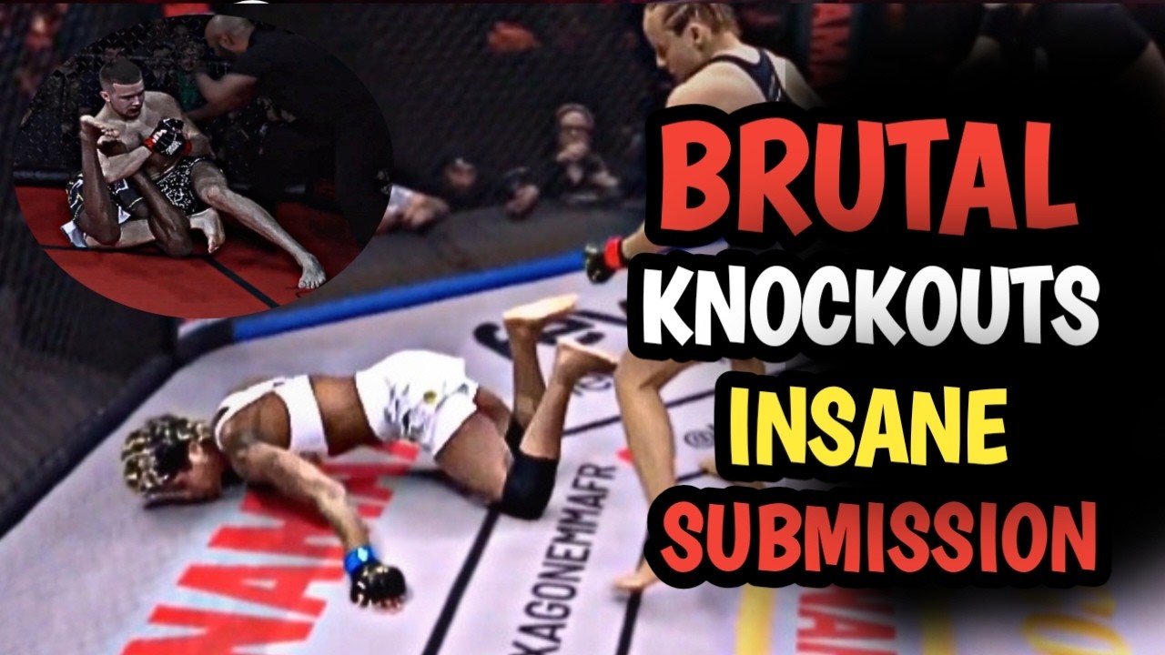 Brutal Knockouts & Insane Submissions In MMA