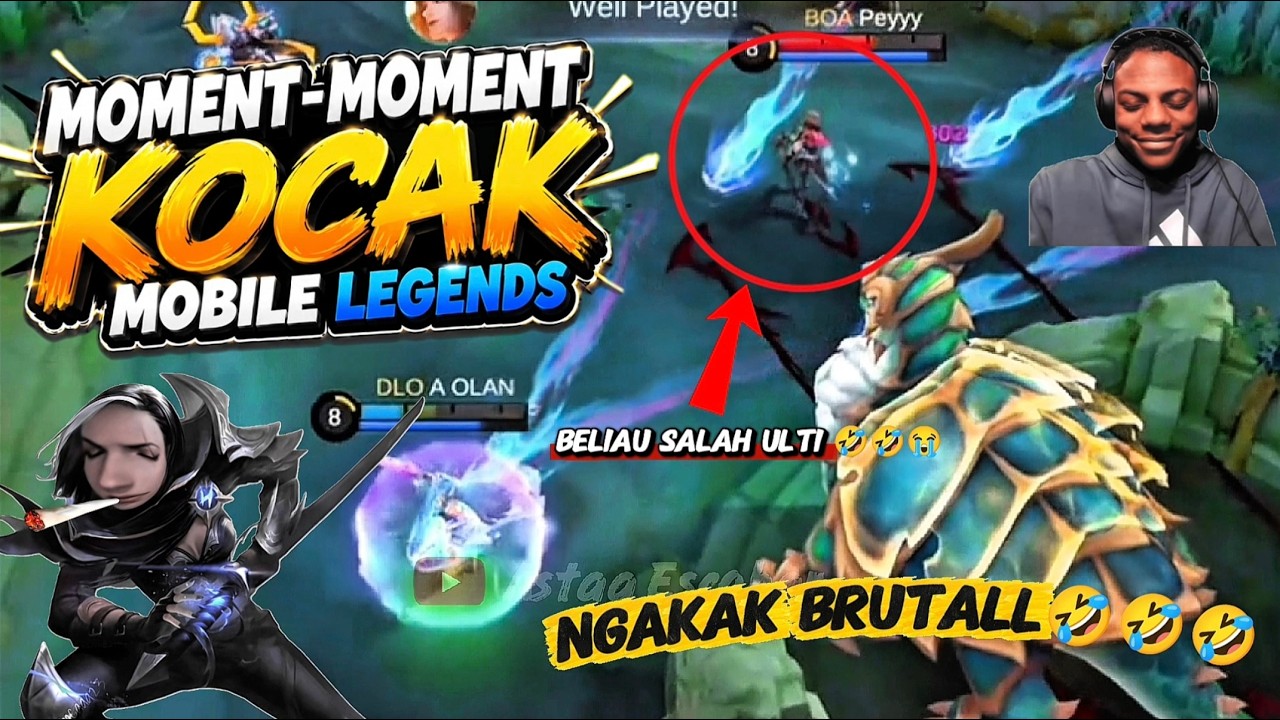 MOMENT KOCAK PLAYER MOBILE LEGENDS🤣 || MEME MLBB EXE