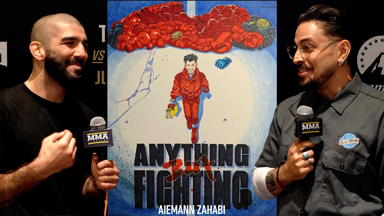 Aiemann Zahabi Loves Anime | Anything But Fighting | MMA Fighting