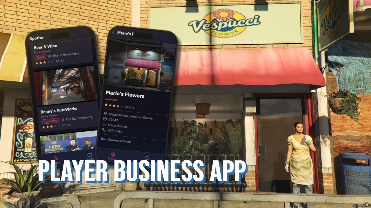 Player Business App "Spotter" | FiveM Script