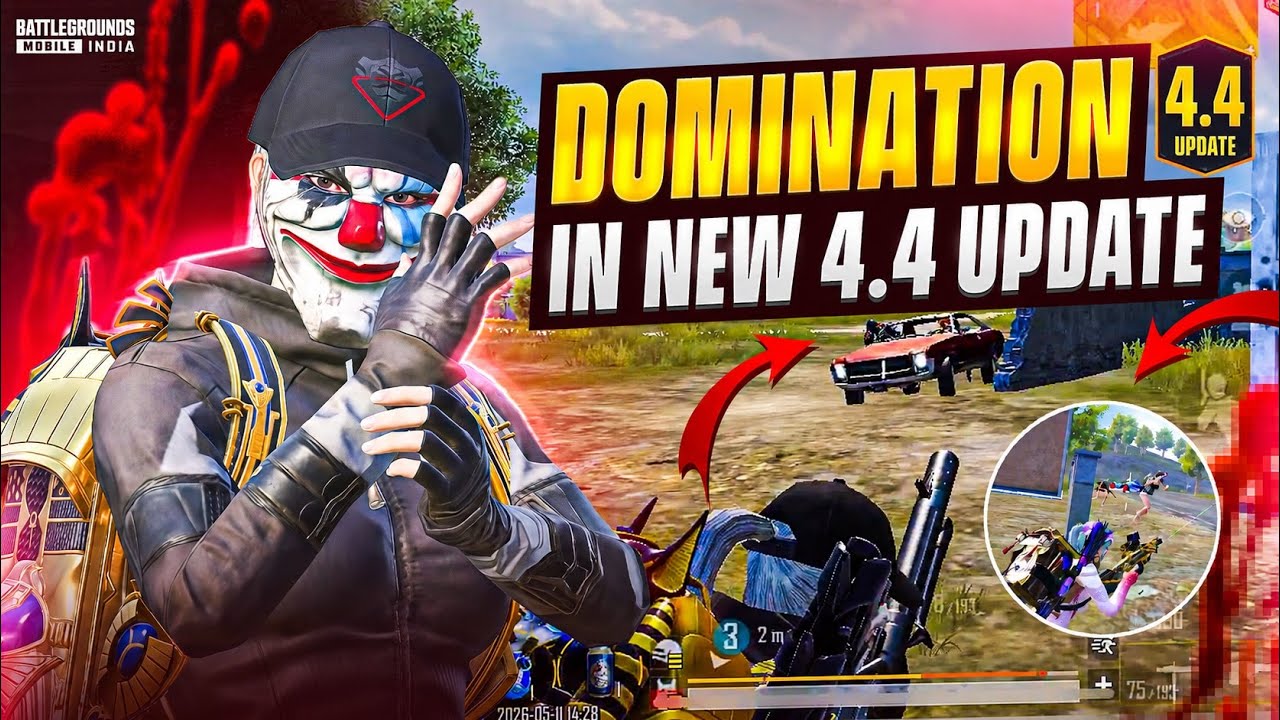 đ„Domination in New 4.4 BGMI Update | BGMI PUBG HIGHLIGHTS