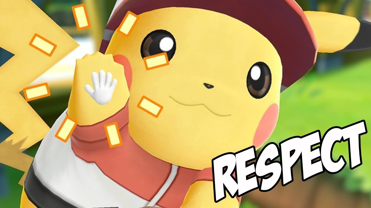 RESPECT PIKACHU - POKEMON LET'S GO #1